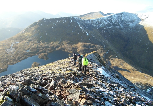 Auld Gits in the Mamores Midweek