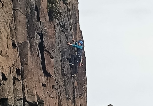 Hawkcraig climbing May 27th
