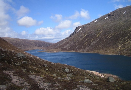 Looking back up the loch