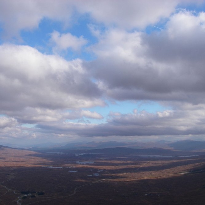 View across Rannoch Mor (Scott)