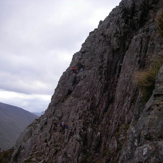 People On Curved Ridge (Scott)