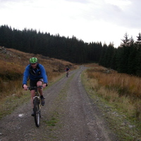 Drummond in the distance - behind the trees! (Scott)