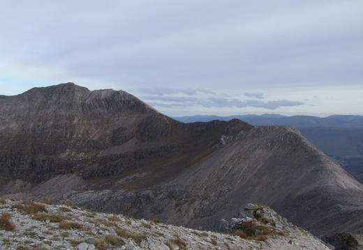 Ridge towards Spidean Coire nan Clach