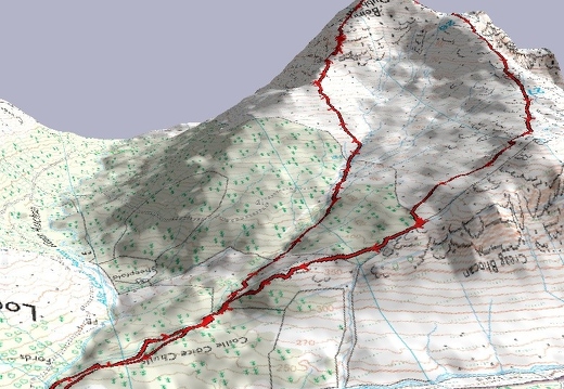 3D Image Of Route