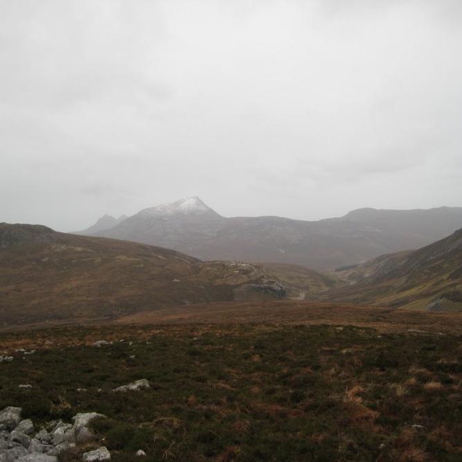 Canisp from the slopes of Braebag