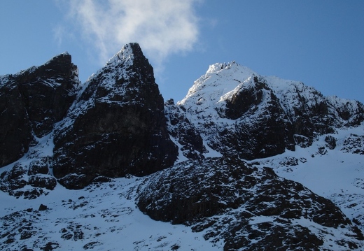Ascent to the Skye Ridge 17/04/08 (R. Mackenzie)