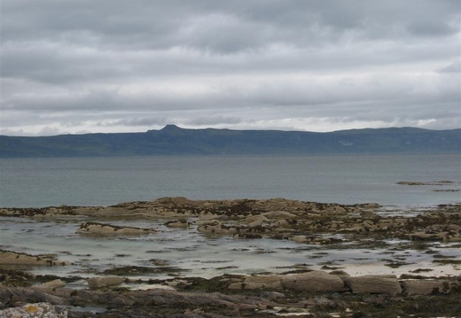Raasay with its flat summit 'Dun Caan'