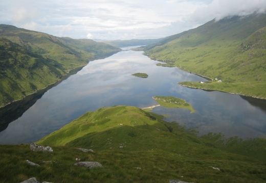 Loch Nevis from Druim A' Ghroirleln