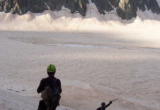Pic de Neige Cordier - Above Glacier Blanc