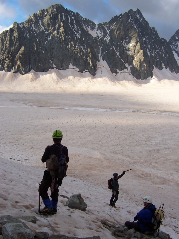 Pic de Neige Cordier - Above Glacier Blanc.JPG