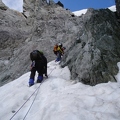 Pic de Neige Cordier - Things about to get trickier!