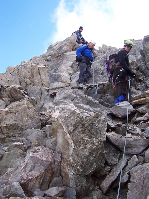 Pic de Neige Cordier - Summit scramble.JPG