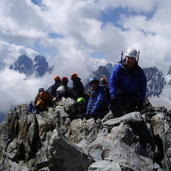 Pic de Niege Cordier, Ecrins (30/07/08)