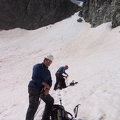 Pic de Neige Cordier - Safely down from the gully