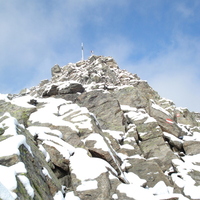 Ascent of Gaißkogel (2850m) - fresh snow the day before