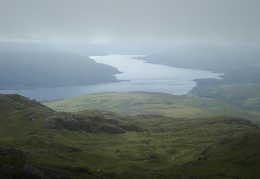 "View" from Beinn Resipole