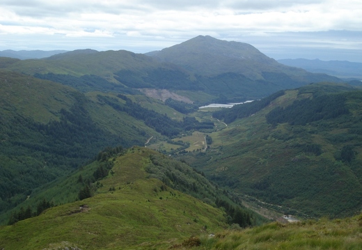View from Carn na Nathrach towards Resipole