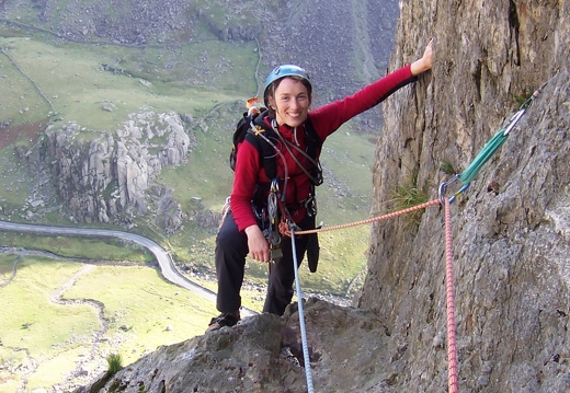 Flying Buttress - Jeanie on 4th pitch