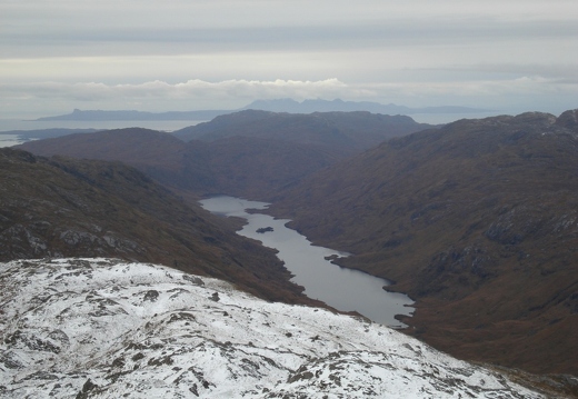 View from Sgurr an Utha - Saturday