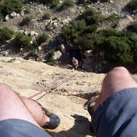 Forada - Looking down Pilar