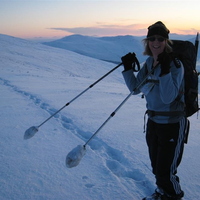 Annes new super lightweight walking poles!