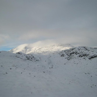 View towards Stob a' Chorie Mheadhoin
