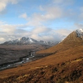 View up the glen