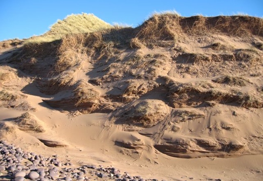 Sand dunes at Red Point