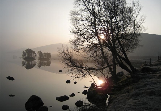Early Morning Frost And A Very Still Loch