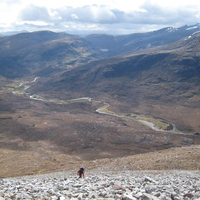 As we climbed, the views got better and better (view south-east)