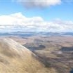 Stitched 360 from the top of Sgurr Fiona