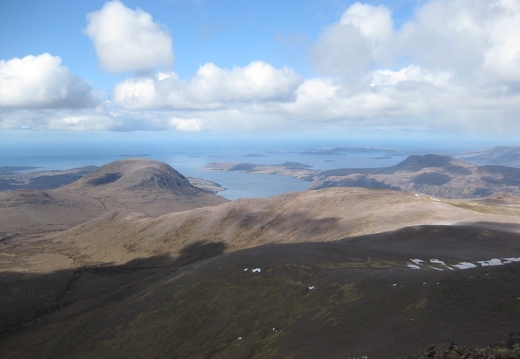 View to the Summer Isles from An Teallach