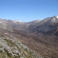 View up the Lairig Ghru