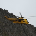 Chopper on excersise - top of Fingers Ridge can be seen behind