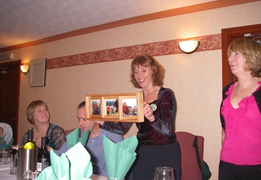 Presenting the photo frame