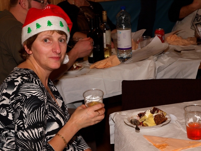The Cottage Convenor Mrs. Christina Murray enjoyed an ample sufficiency. C124946.jpg