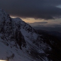 Another view of the East Ridge as the light fades