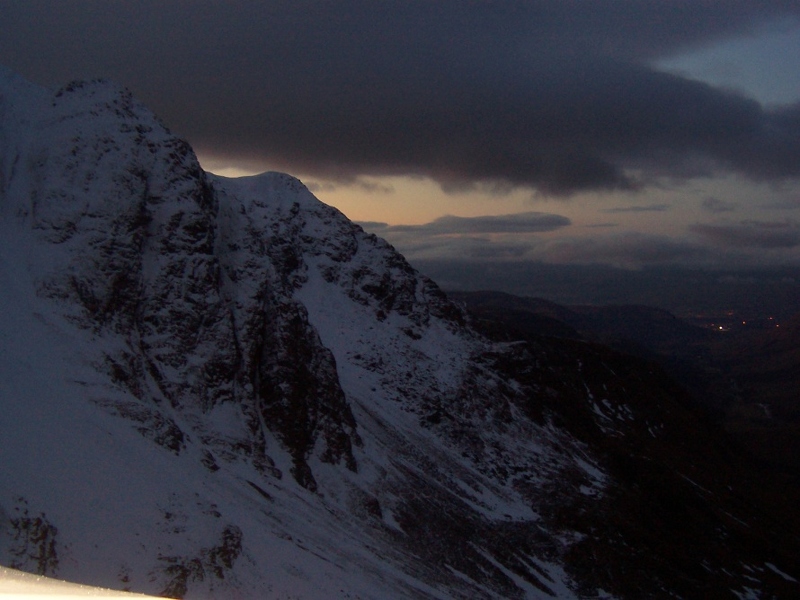 Another view of the East Ridge as the light fades.JPG