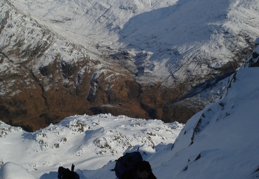 Ascent - NE ridge of Sgurr nan Eugallt (Rod)