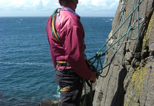 "The attentive belayer"