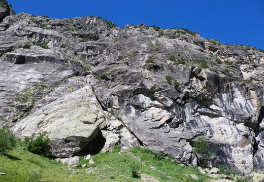 Climbers on Poire D'Ailefroide