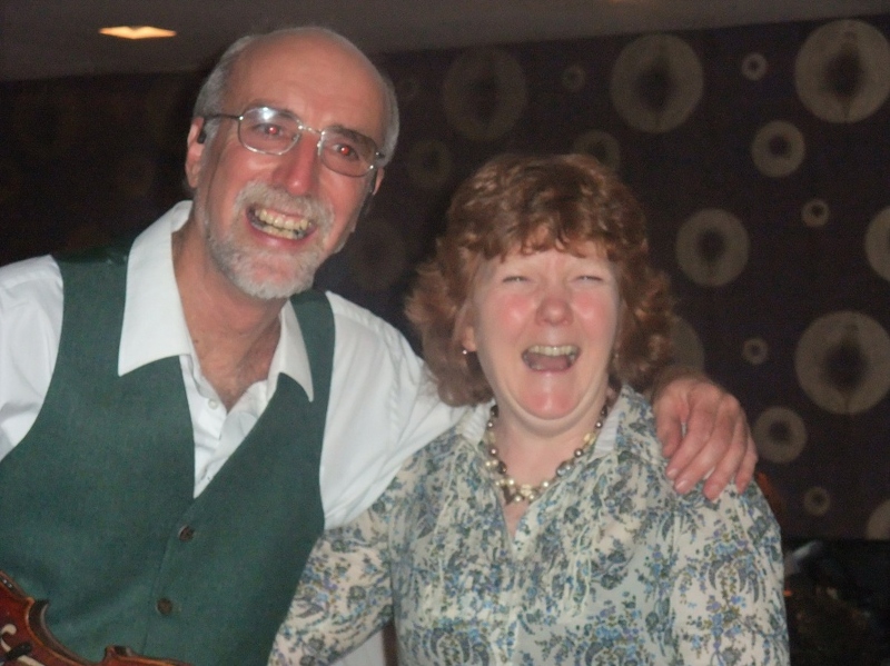 Colin Baird - 60th OMC dinner - fiddle player and Tricia.jpg