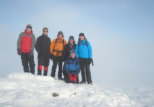Munro 142 Broad Cairn (998M) [130210] Simon, Jean, Craig, Sharron, Lucy & Nigel.JPG