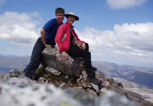 Munro 150 Spidean Coire nan Clach (993m) [050610] Jean Y & Chris G.jpg