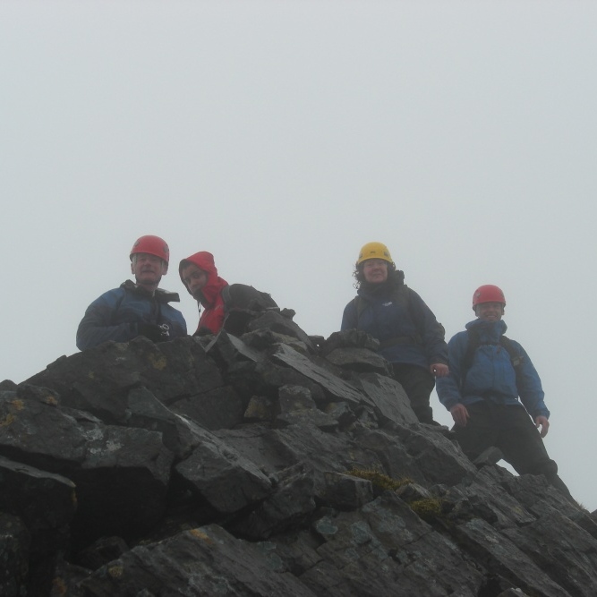 Munro 216 Sgurr MhicCoinnich (948M) [150510] Jim, Grant Tricia Colin.jpg