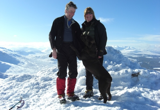 Munro 264 Creag Pitridh (924m) [210210] Ian and Mhairi.JPG