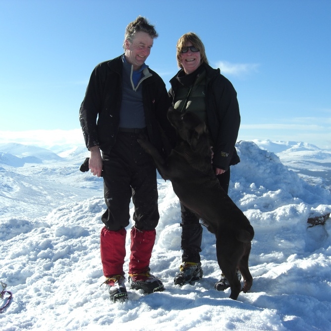 Munro 264 Creag Pitridh (924m) [210210] Ian and Mhairi.JPG
