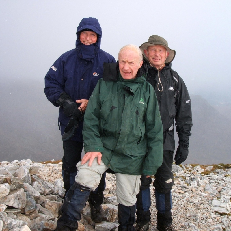 Munro 178 Stob Ban [Grey Corries] (977M) (24/09/10) Tony Owens, Graham, Willoughby, Tony Owens, Stuart Oram