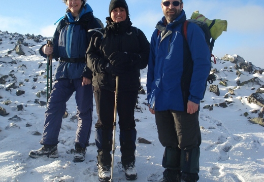 Part of An Socach Group during Descent