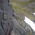 Looking down the 2nd pitch of Grey Slab